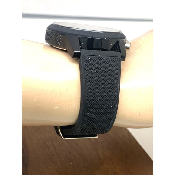 Lacoste Men's Watch 2010972 Quartz Chronograph Black Dial Textured Rubber 44mm - Picture 11 of 13